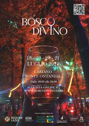 Arriva boscodivino: esperienza enogastronomica sensoriale tra le suggestioni del bosco a lariano